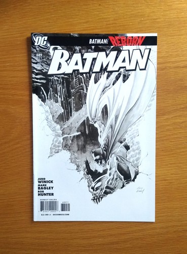 Batman 689 reborn 2009 dc - batman,